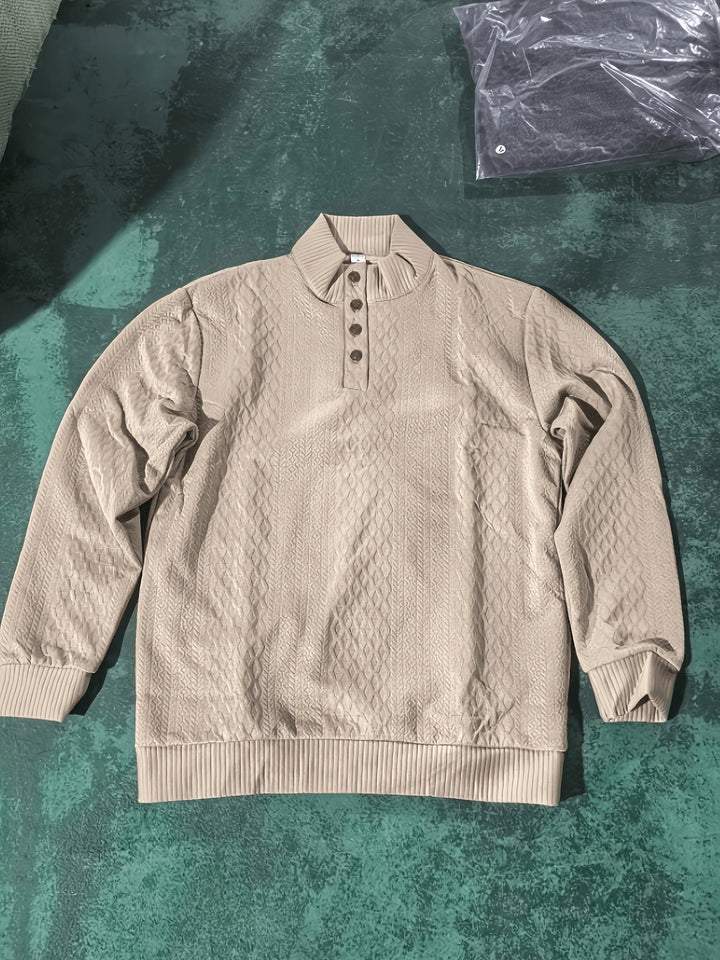Ronan | Ståkrage Knapp Henley Tröja