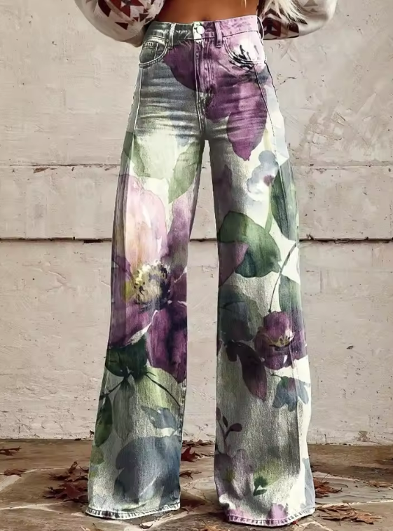 Alessia | Klassiska Boho Retro Chic Byxor