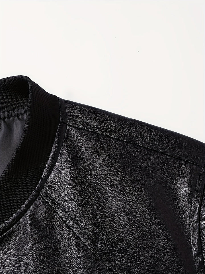 Dalton | Finsydd Zip-Up Bomberjacka