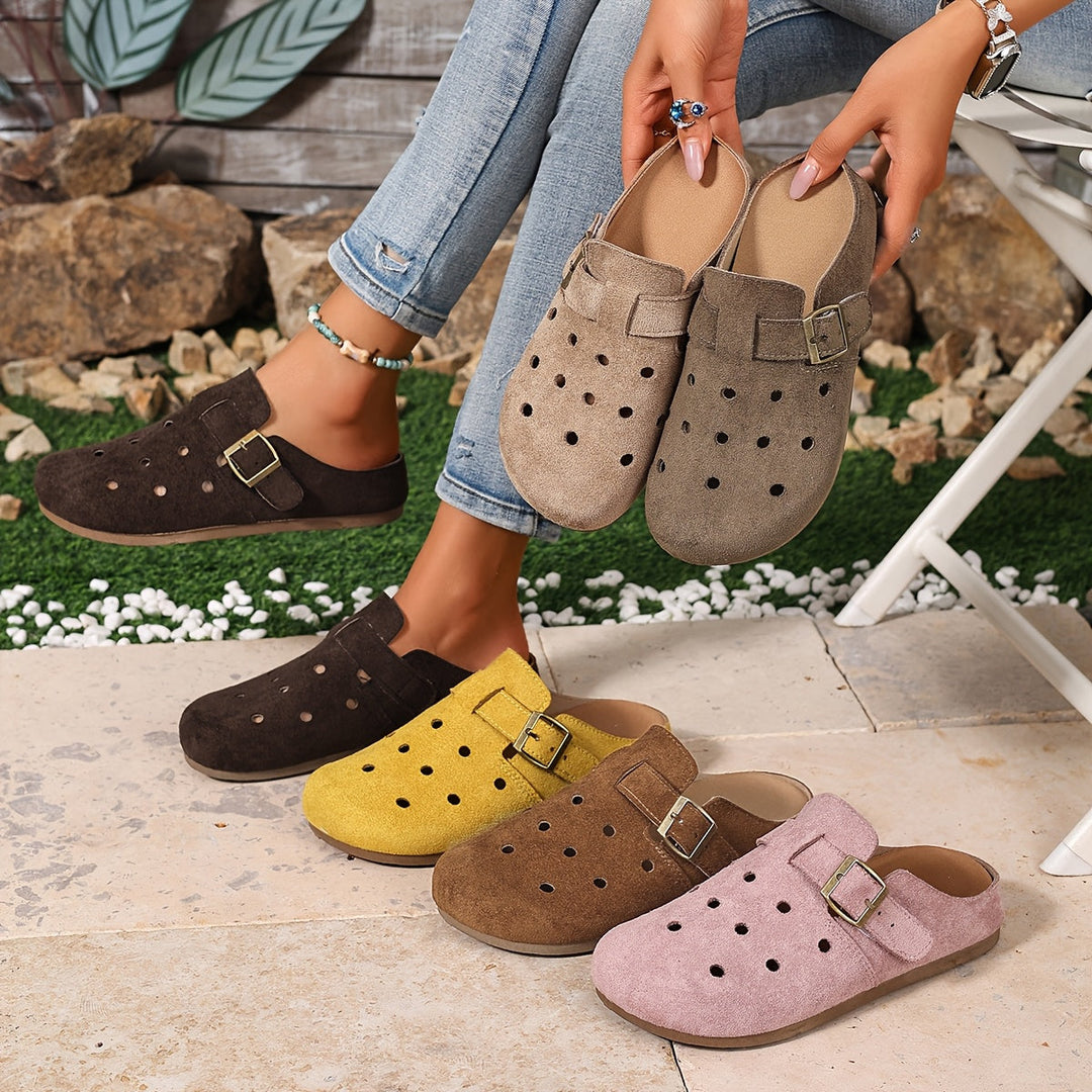 Marion | Spänndetalj Slip-On Träskor