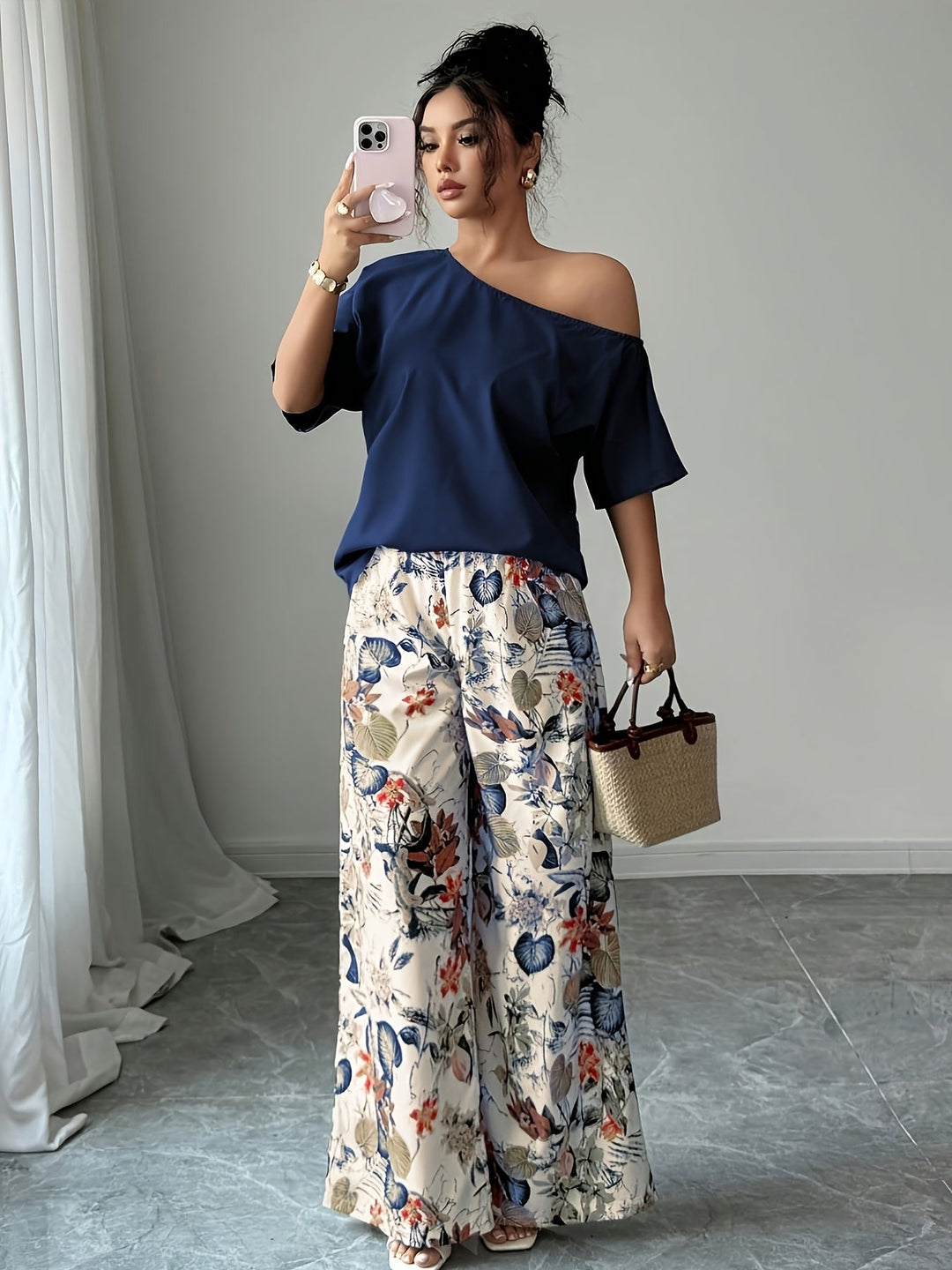 Estella | Off-Shoulder Tvådelad Set