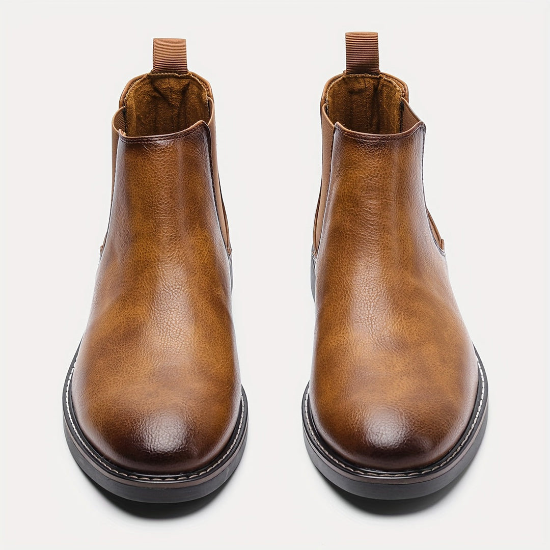Nelson | Raffinerade Slip-On Chelsea Boots