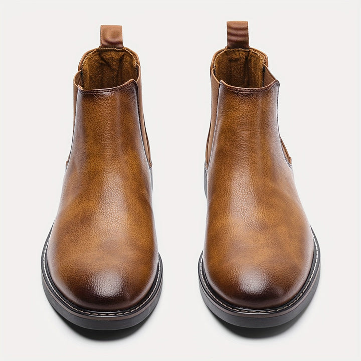Nelson | Raffinerade Slip-On Chelsea Boots