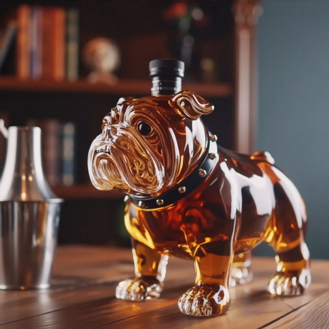 Frank | Whiskyflaska Bulldogdesign