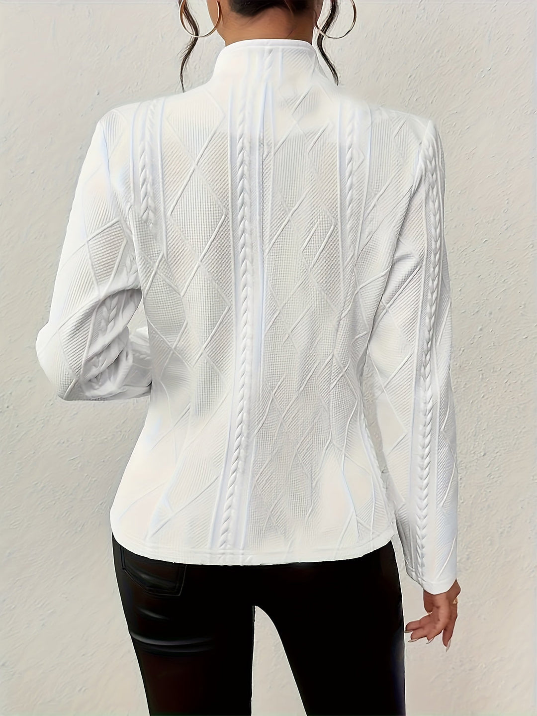 Whitney | Midjeformande Texturerad Blazer