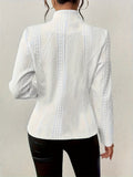 Whitney | Midjeformande Texturerad Blazer