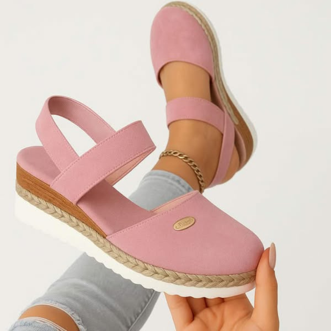 Ruth | Dämpade Kilklack Sandaler