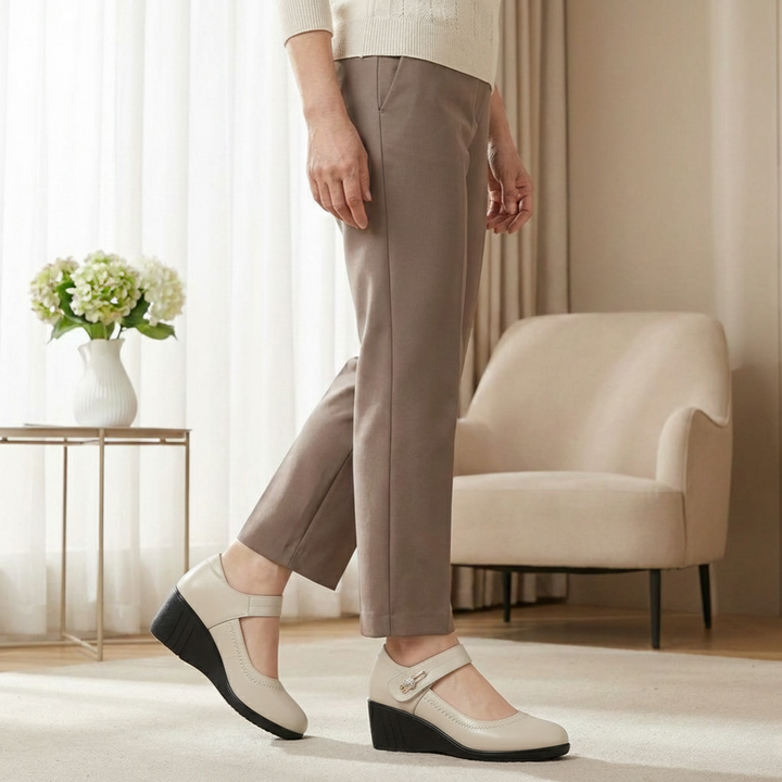 Monica | Elegant Mid-Heel Komfortskor