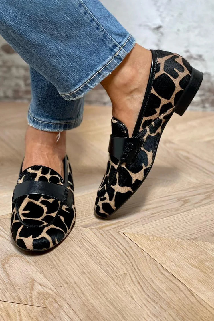 Myrtle | Elegant Djurtryck Loafer