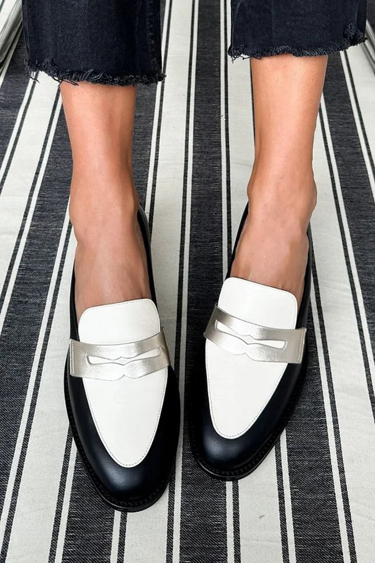 Alicia | Stiliga Monokroma Premium Loafers