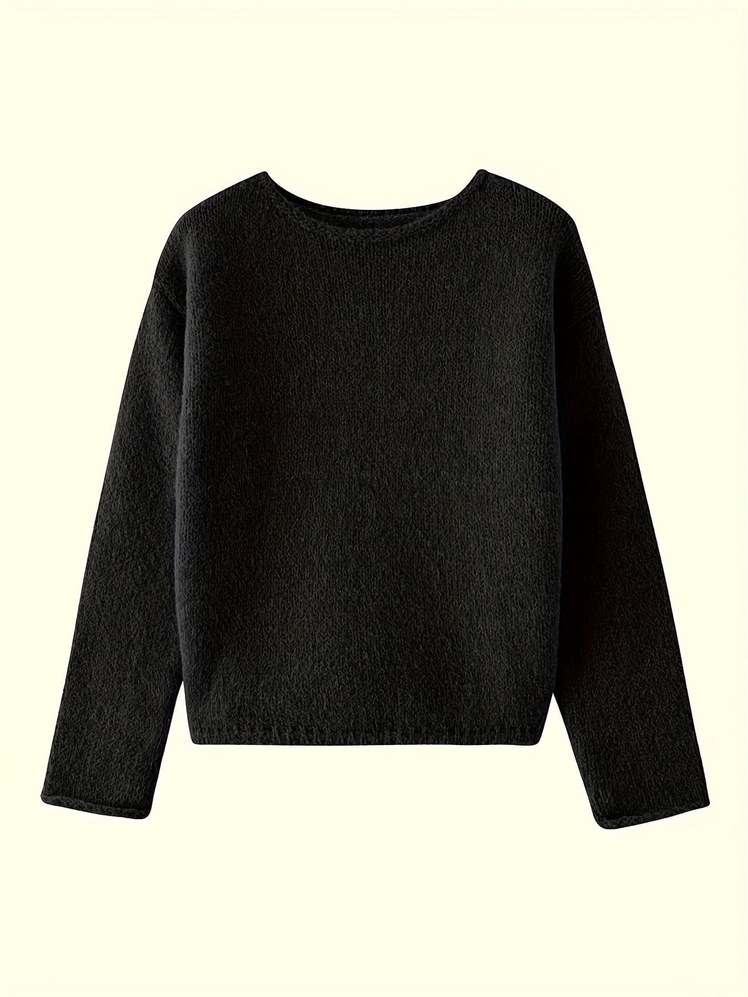Noreen | Avslappnad Crew Neck Tröja