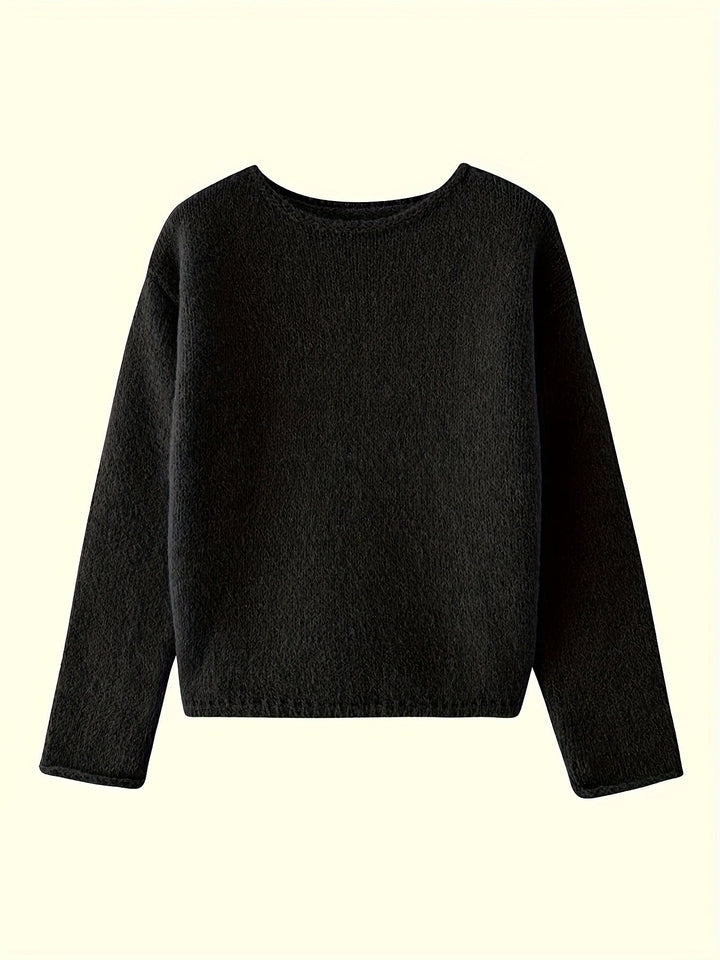 Noreen | Avslappnad Crew Neck Tröja