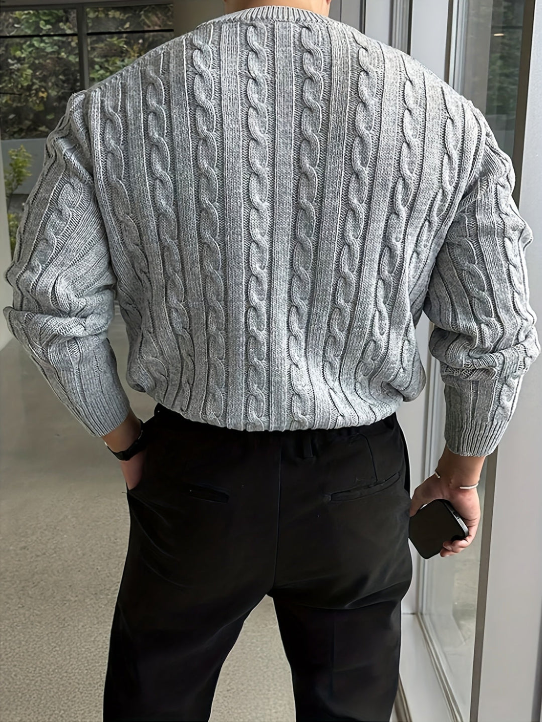 Preston | Twisted Cable Pullover Tröja