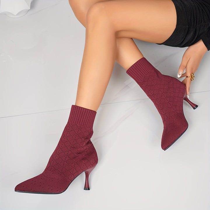 Tamsin | Spetsiga Sockstil Ankelskor