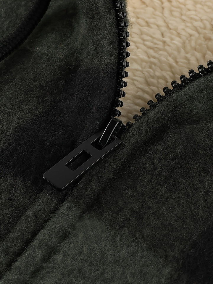 Declan | Mysig Hooded Zip-Up Jacka