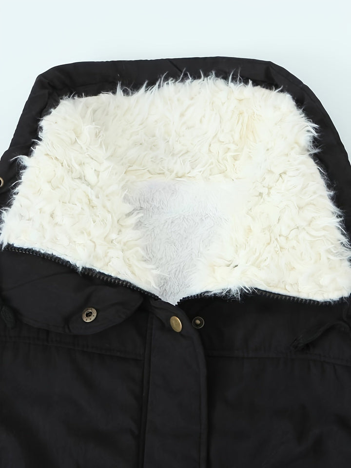Carolyn | Mysig Huva Vinter Parka