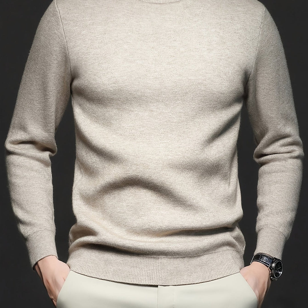 Russell | Finslipad Mock-Neck Tröja