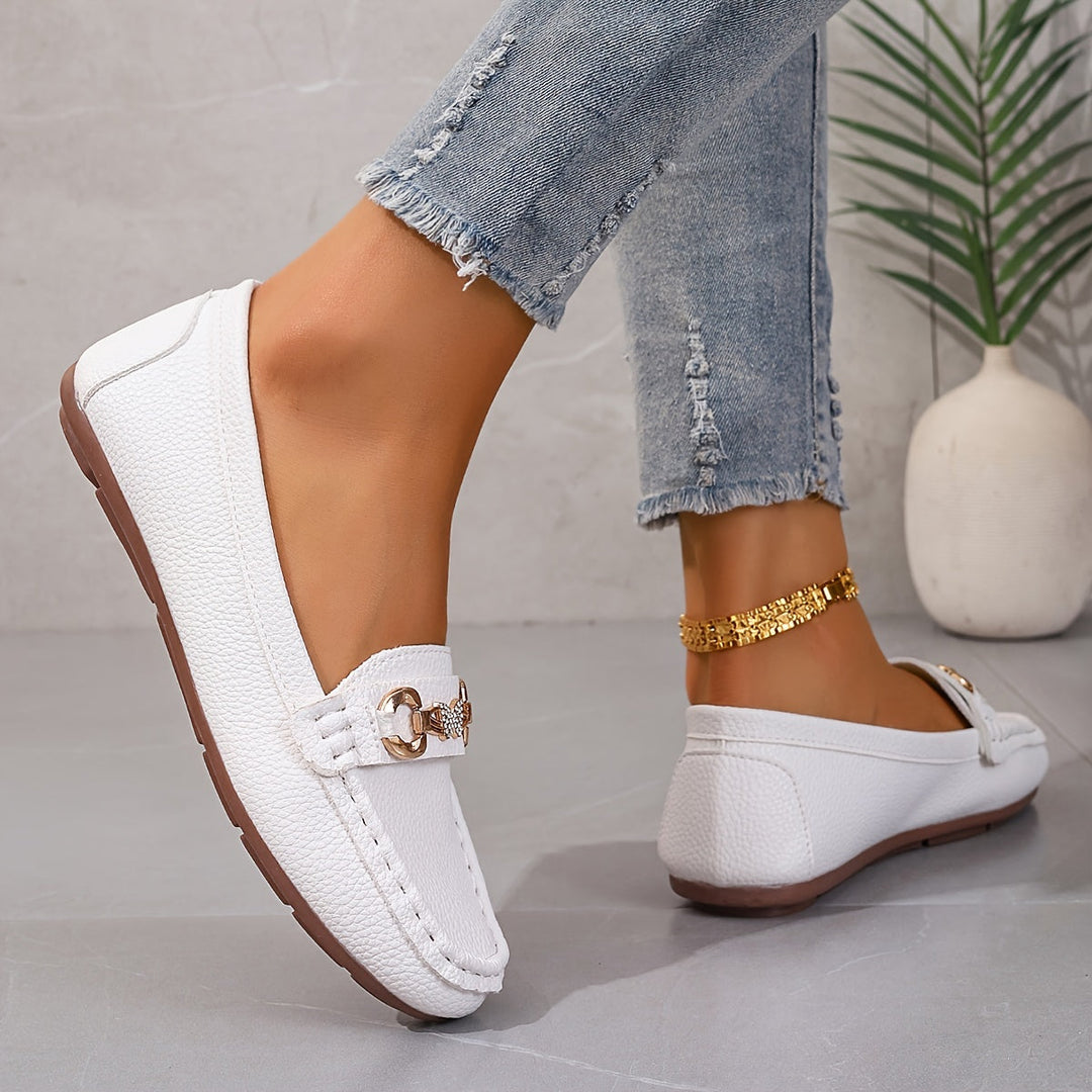 Nora | Elegant Spänne Loafers