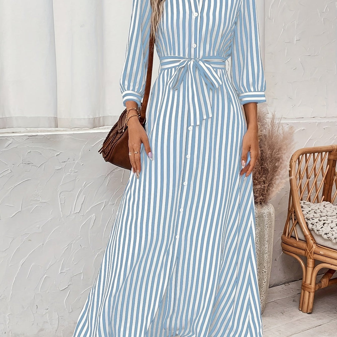 Meredith | Bälteklänning Maxi