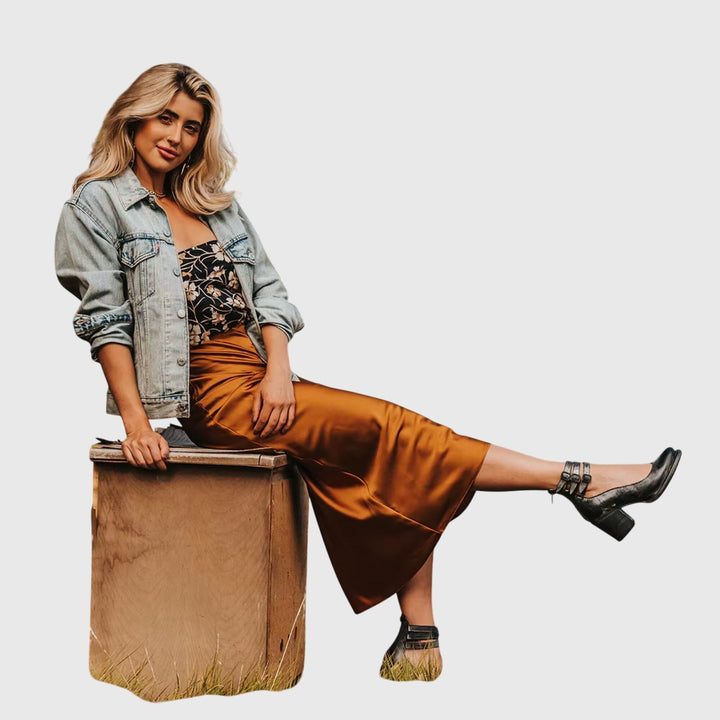Hannah | Elegant Trippla Ankelremmar Klackar