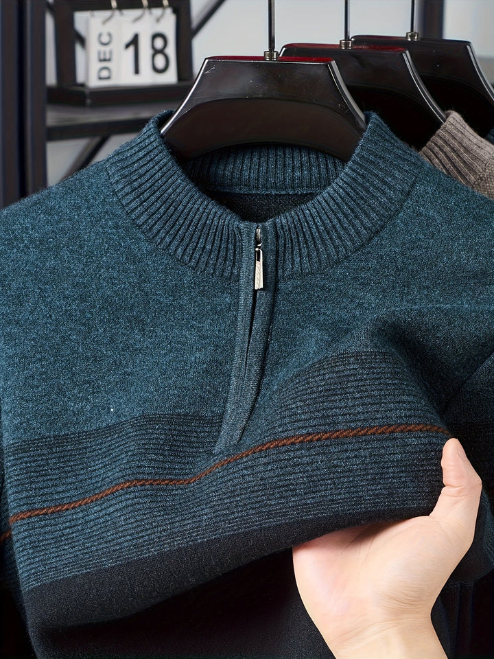 Oscar | Zip-Neck Tröja