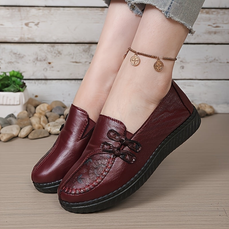 Geraldine | Vadderade Slip-On Loafers