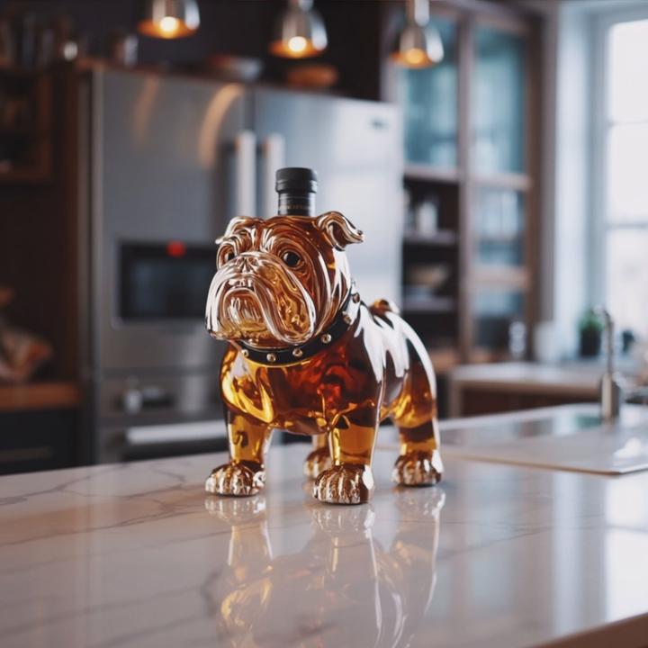 Frank | Whiskyflaska Bulldogdesign