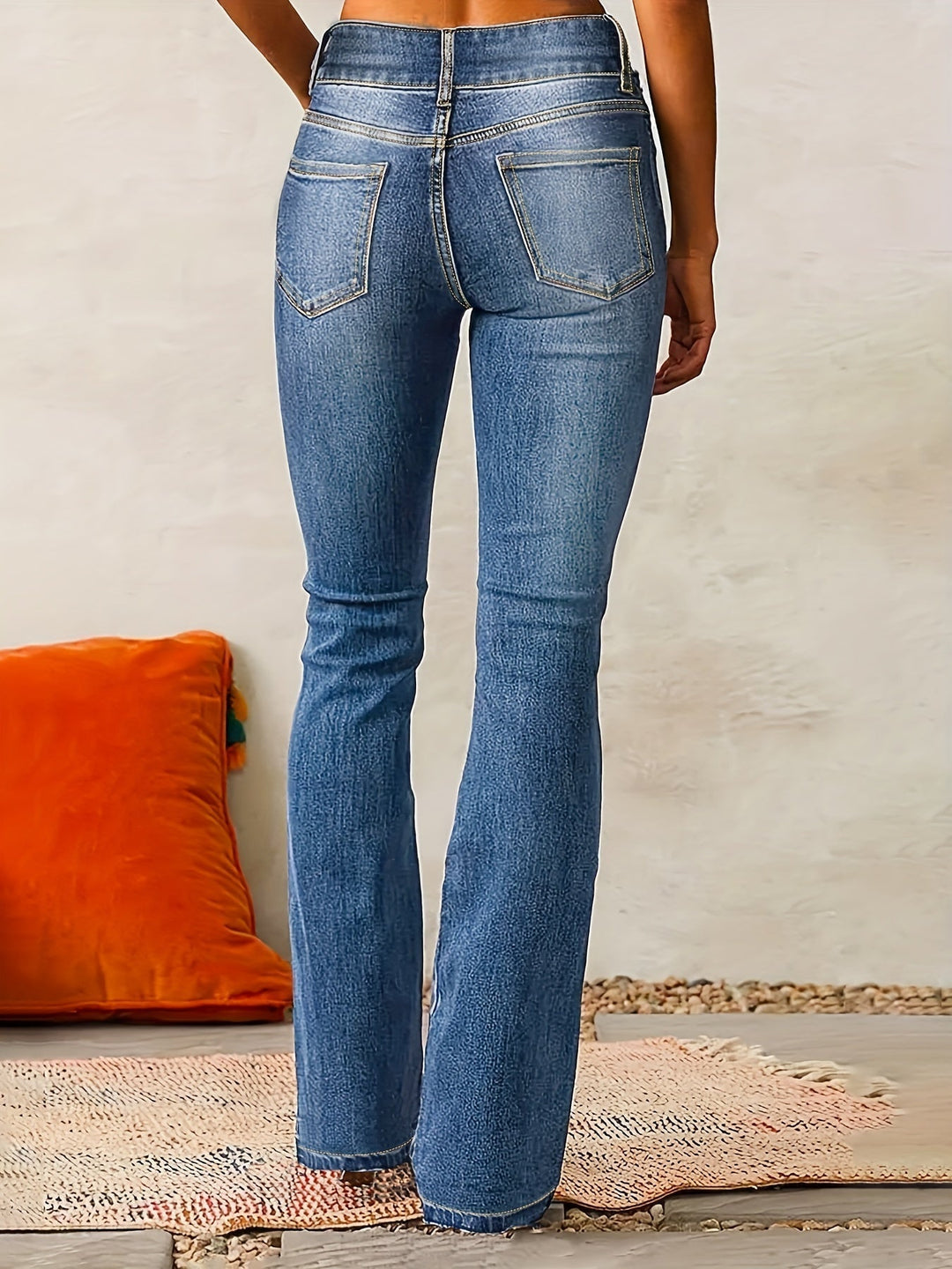 Josephine | Högmidjade vida jeans
