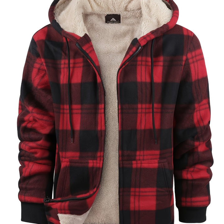 Declan | Mysig Hooded Zip-Up Jacka