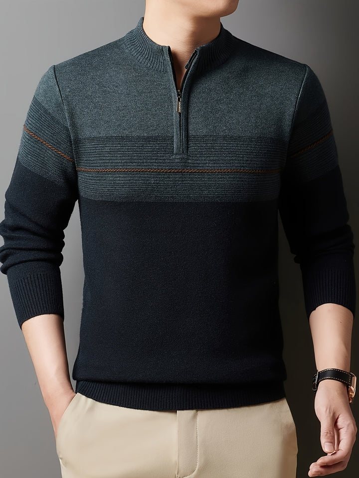 Oscar | Zip-Neck Tröja