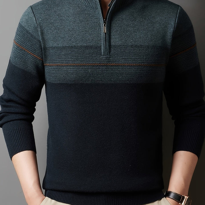 Oscar | Zip-Neck Tröja