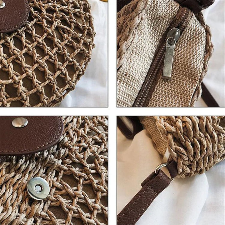 Tessa | Stilig Flätad Webbdesign Väska