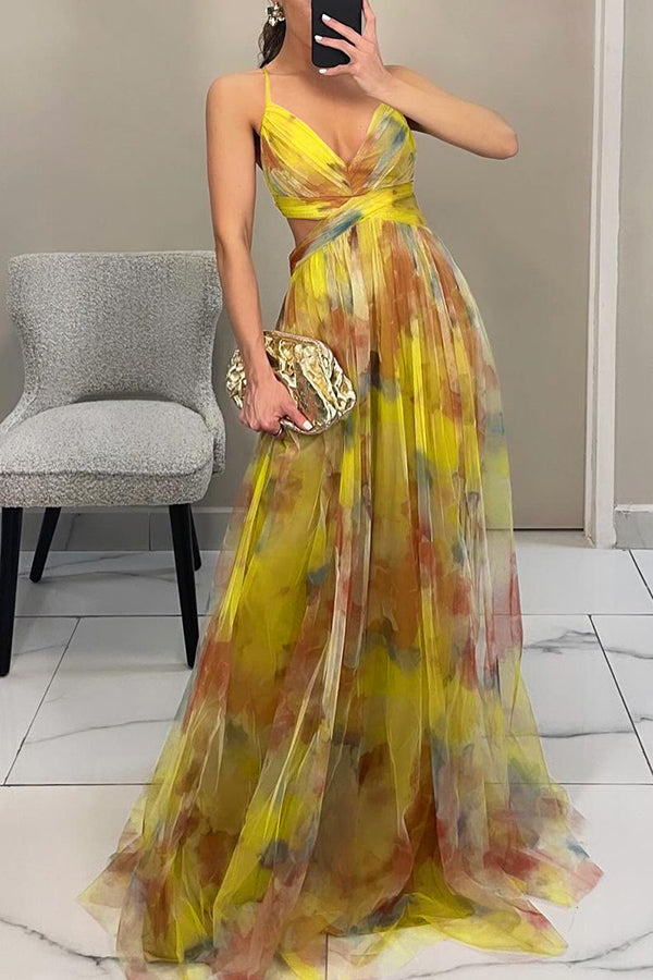 Giselle | Elegant Flow Maxi Klänning
