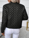 Helen | Vadderad Diamond-Stitch Jacka