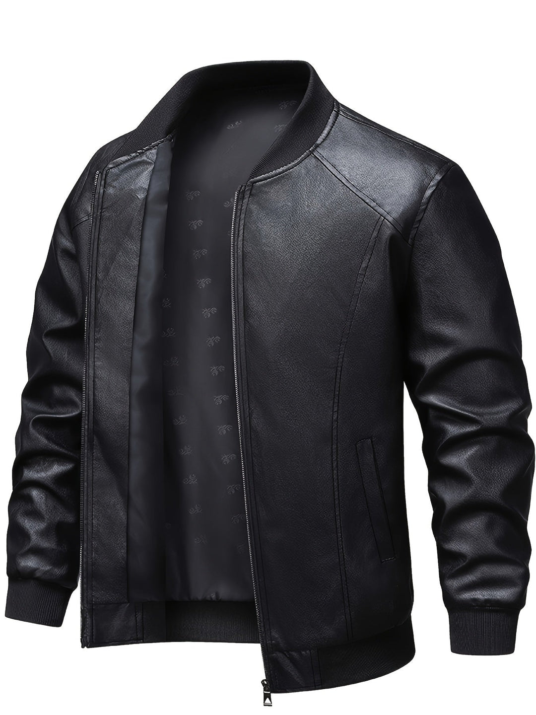 Dalton | Finsydd Zip-Up Bomberjacka