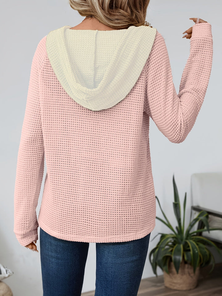 Sadie | Avslappnad Huva Topp
