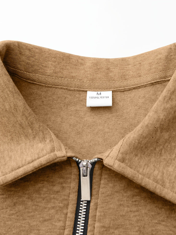 Emmett | Raffinerad Halv-Zip Pullover