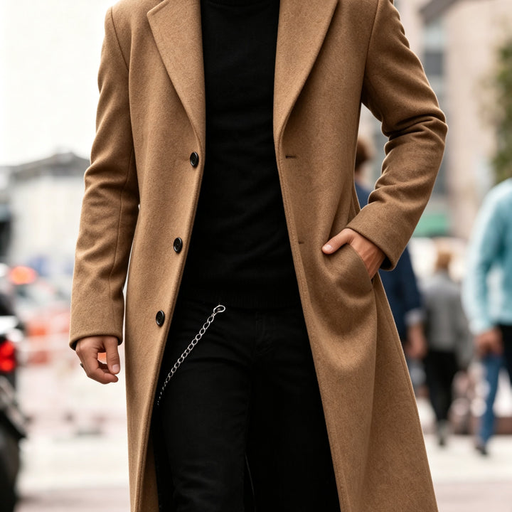 Chandler | Raffinerad Lång Trench Coat