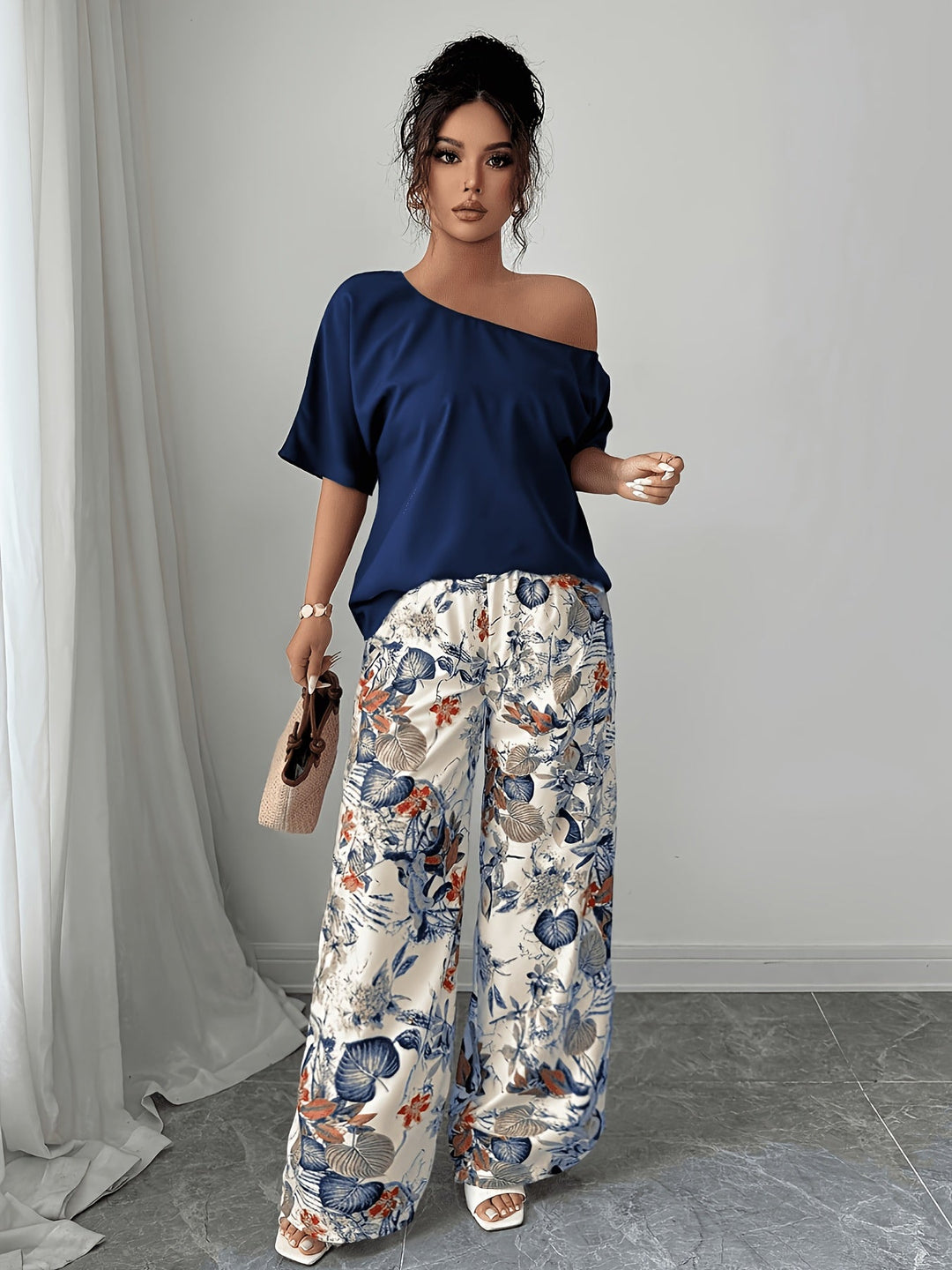 Estella | Off-Shoulder Tvådelad Set
