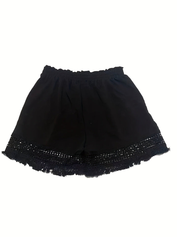 Rosmarin | Papperspåse Shorts med Spetskant