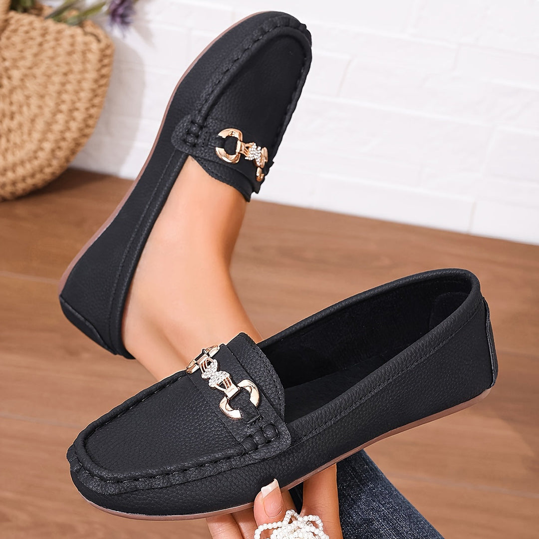 Nora | Elegant Spänne Loafers