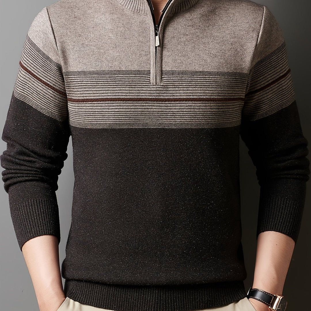 Oscar | Zip-Neck Tröja
