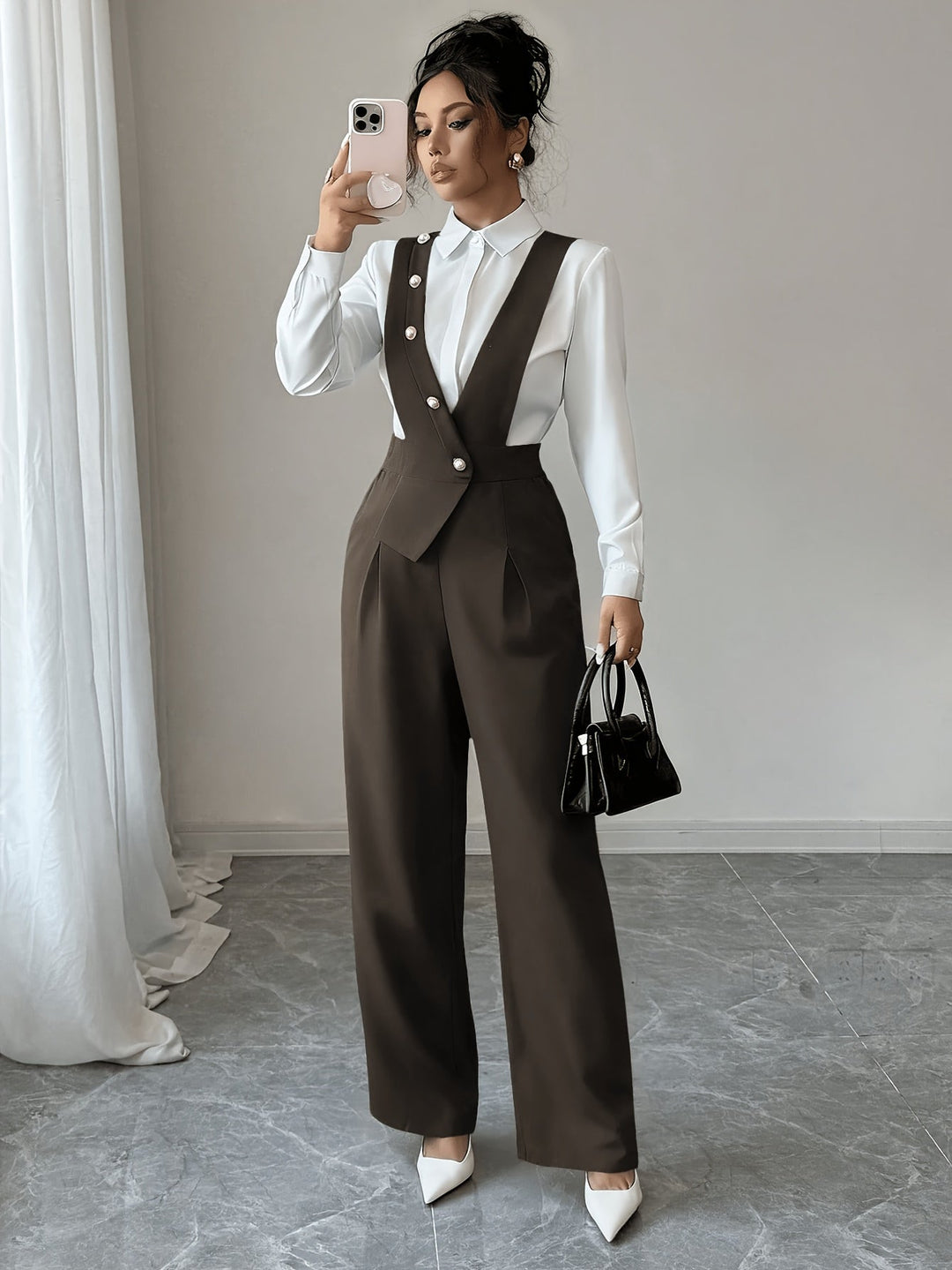 Coralie | Skräddarsydd Byxdress med Vida Ben