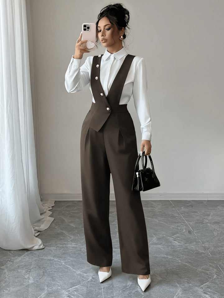 Coralie | Skräddarsydd Byxdress med Vida Ben