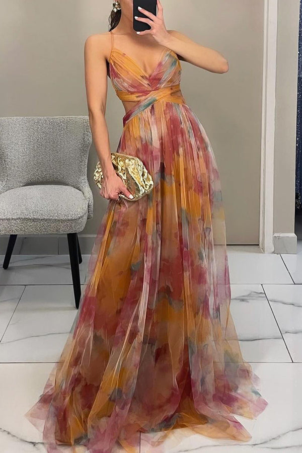 Giselle | Elegant Flow Maxi Klänning