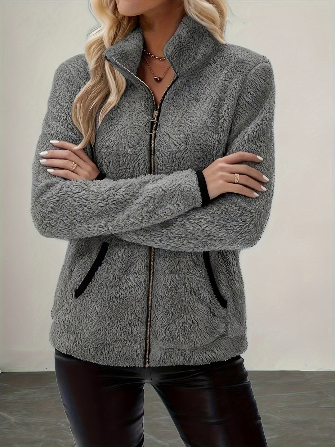 Simone | Mysig Zip-Up Jacka