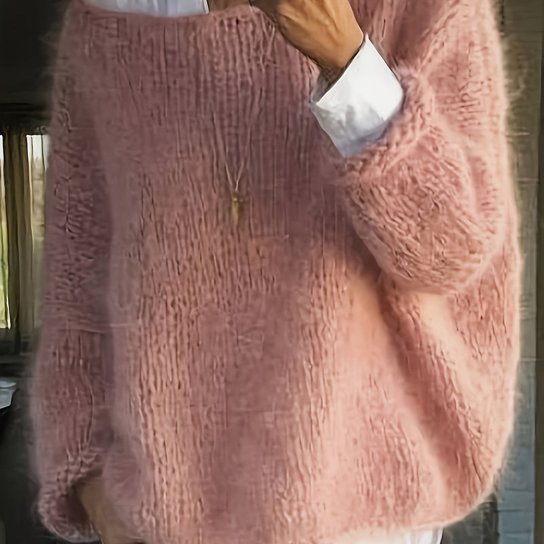 Noreen | Avslappnad Crew Neck Tröja