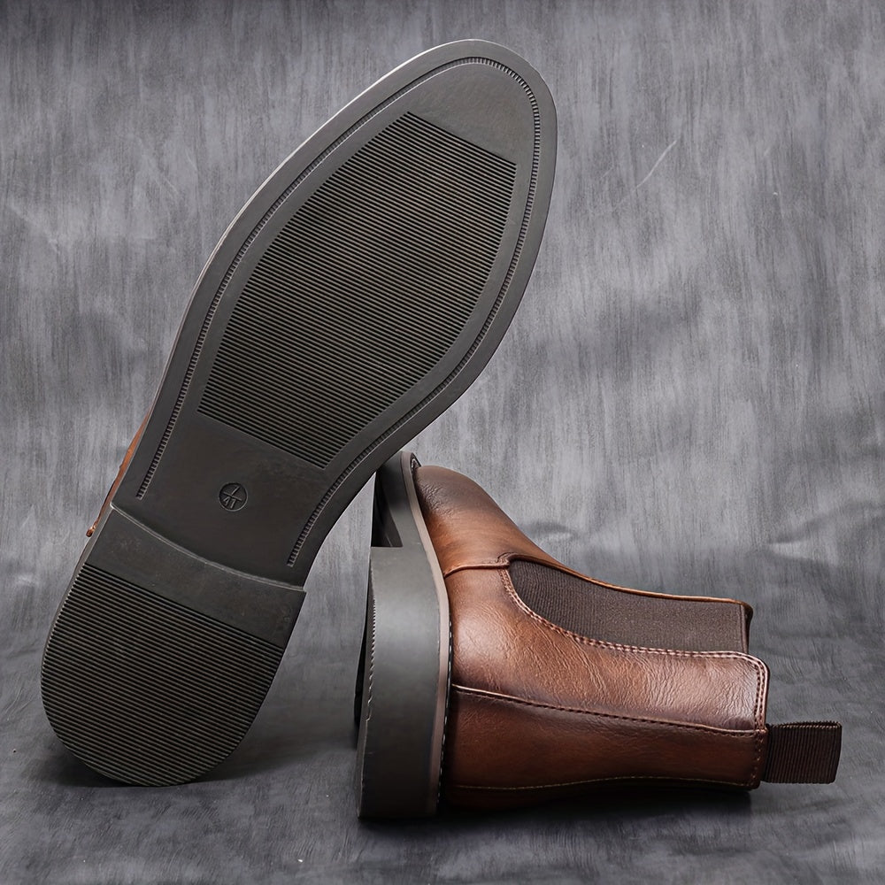 Nelson | Raffinerade Slip-On Chelsea Boots