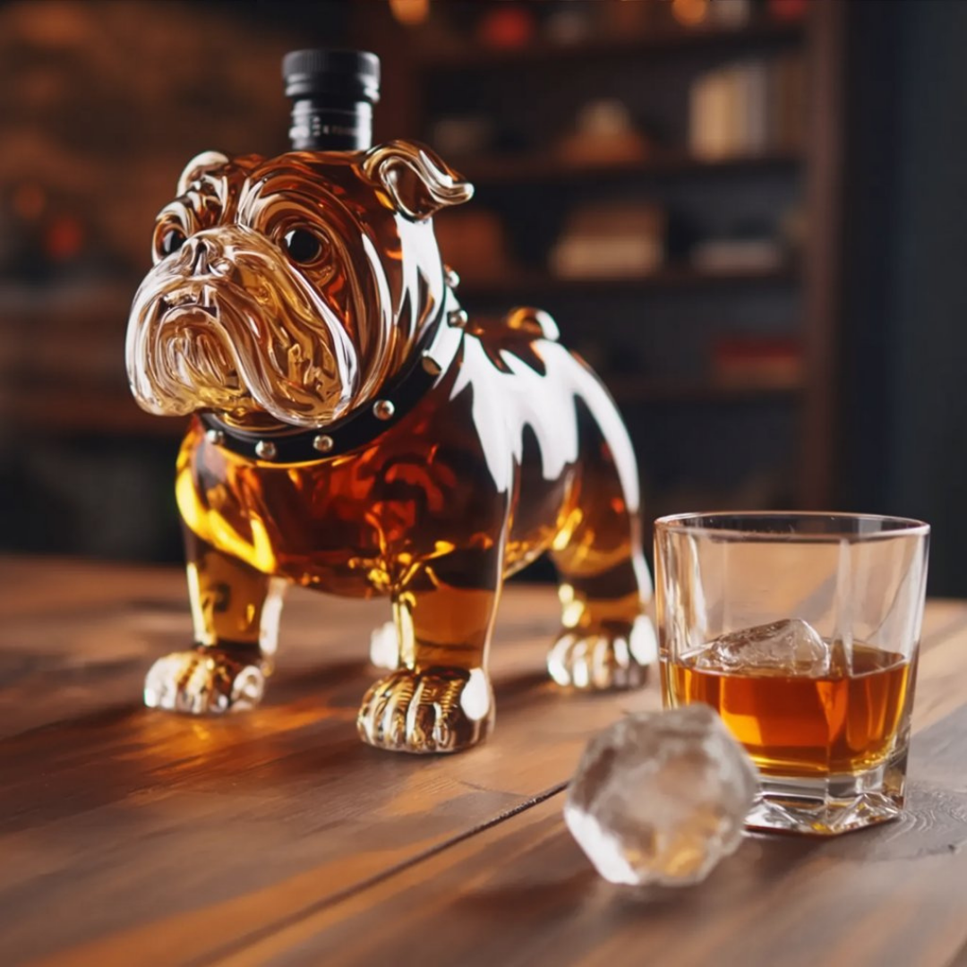Frank | Whiskyflaska Bulldogdesign