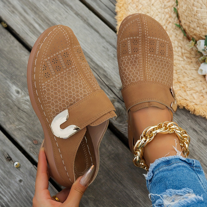 Annalise | Dämpade Wedge Träskor